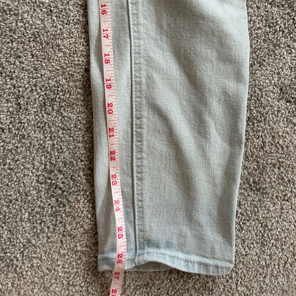H&M Mama Ankle Light Blue Jeans | Sz M - Picture 7 of 7